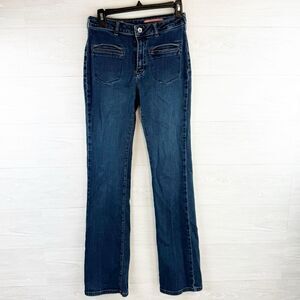 Anthropologie Pilcro & the Letterpress High Rise Straight Jeans